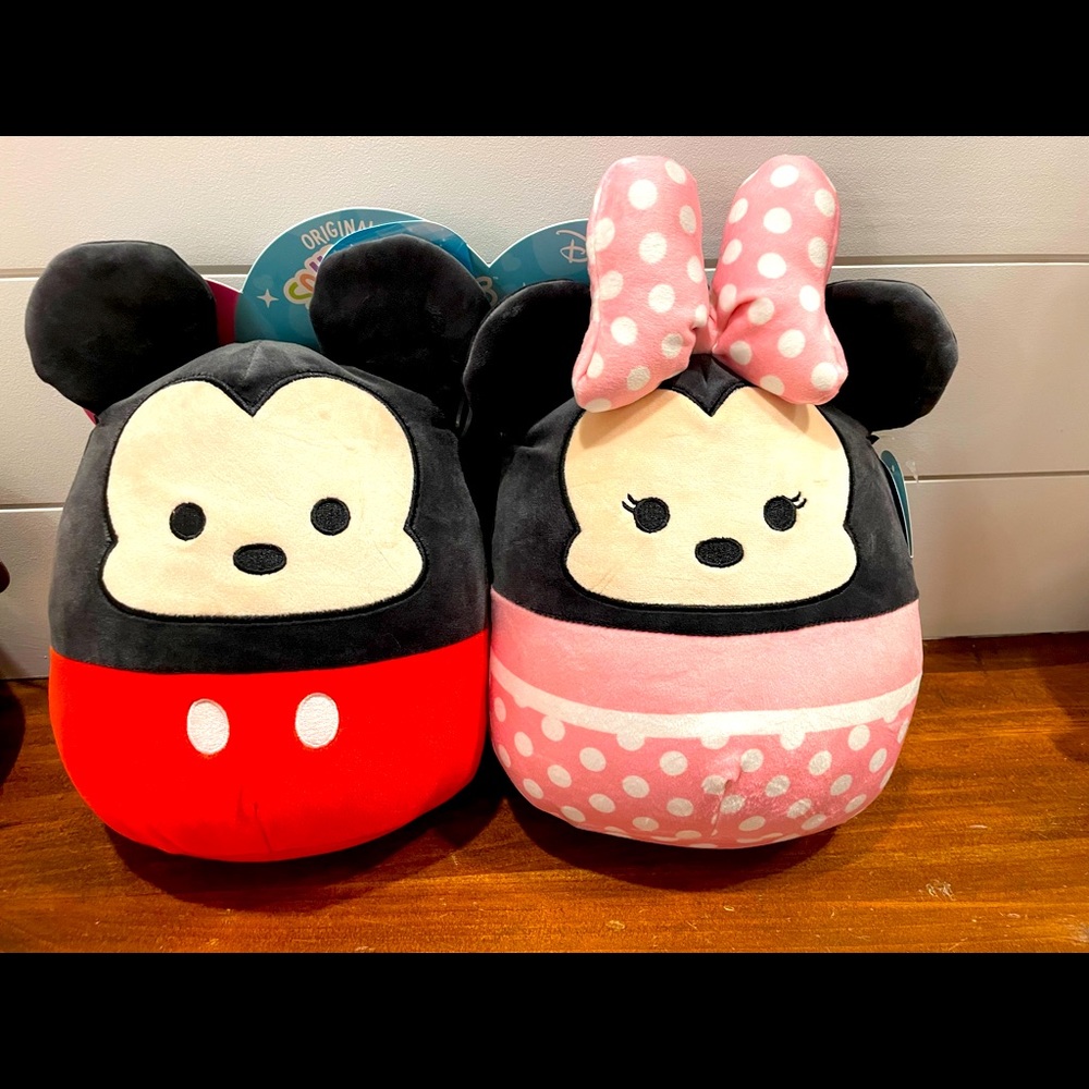 Mickie and Minnie Squishmallow Duo. NWT